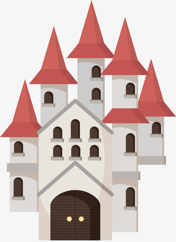 童话故事元素矢量图下载