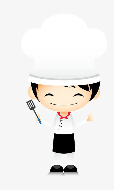 卡通矢量小厨师