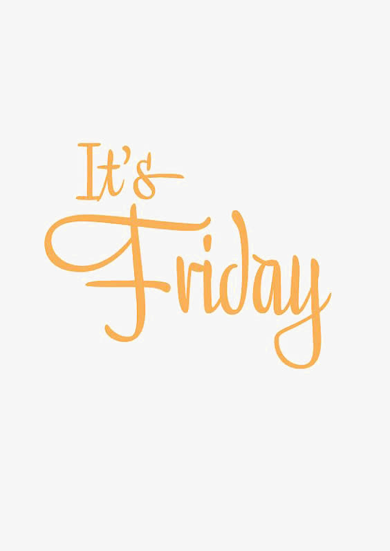 星期五英文字体升级