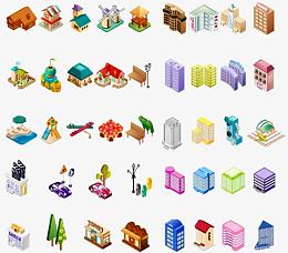 建筑图标