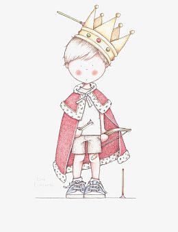小王子手绘插画