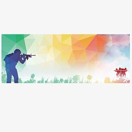 军事夏令营海报