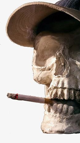 骷髅消防手绘卡通素材-骷髅消防png图片下载-觅元素