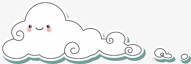 卡通云朵