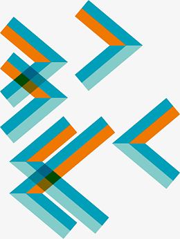 创意时尚几何个性名片矢量素材