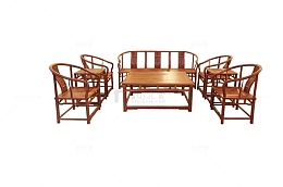 红木家具 木制家具 圈椅沙发 
