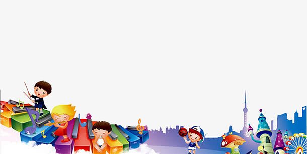 海报设计(6000x2000)psdpng少儿才艺表演(936x500)png儿童节童趣黄色