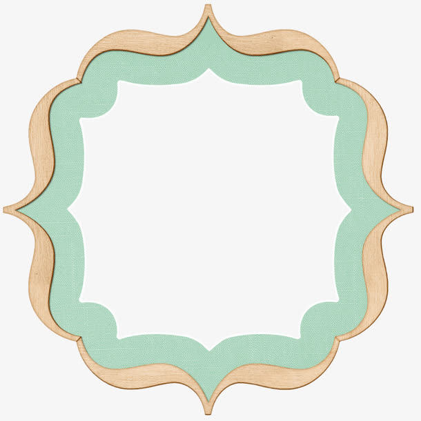 不规则图像边框