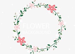 小碎花花环
