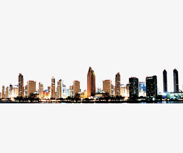 水彩建筑物免抠素材免费下载_觅元素51yuansu.com