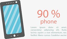 手拉infography旅行配件