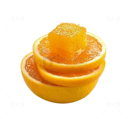 创意橙子果肉