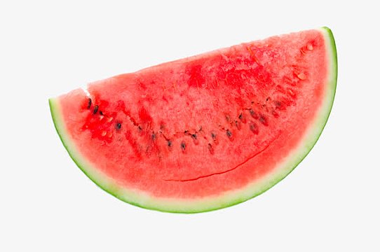 高清切开的一块西瓜