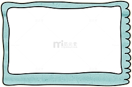 手绘图片卡通相框图片 