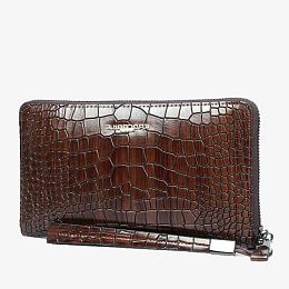 男士鳄鱼纹商务手抓包