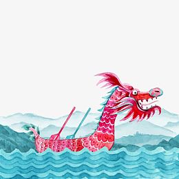 矢量划龙船