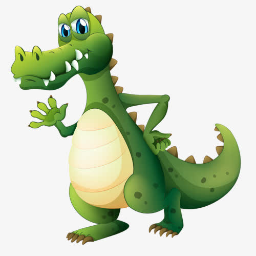 卡通鳄鱼