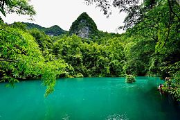 贵州荔波小七孔风景