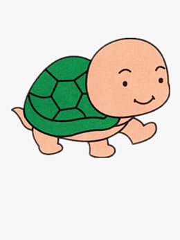俏皮的小乌龟