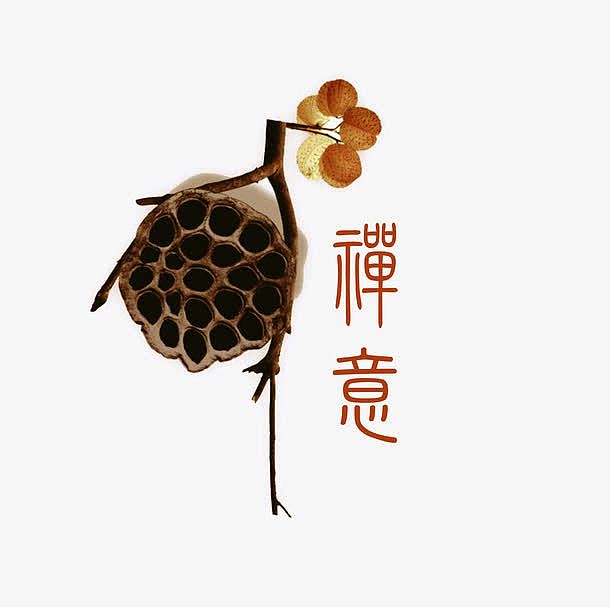 禅意莲蓬素材免费下载_觅元素