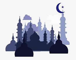 美丽的开斋节穆巴拉克海报