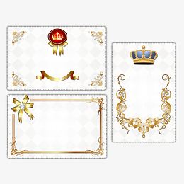 欧式请帖卡片