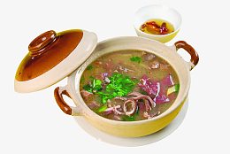 砂锅羊杂