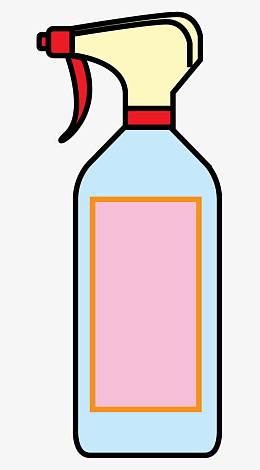 卡通花洒瓶子