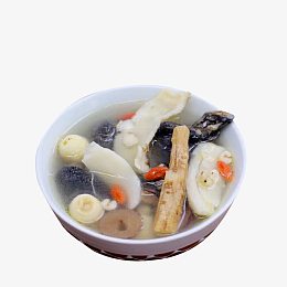 当归乌鸡滋补汤素材
