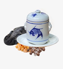 海椰瑶柱乌鸡汤