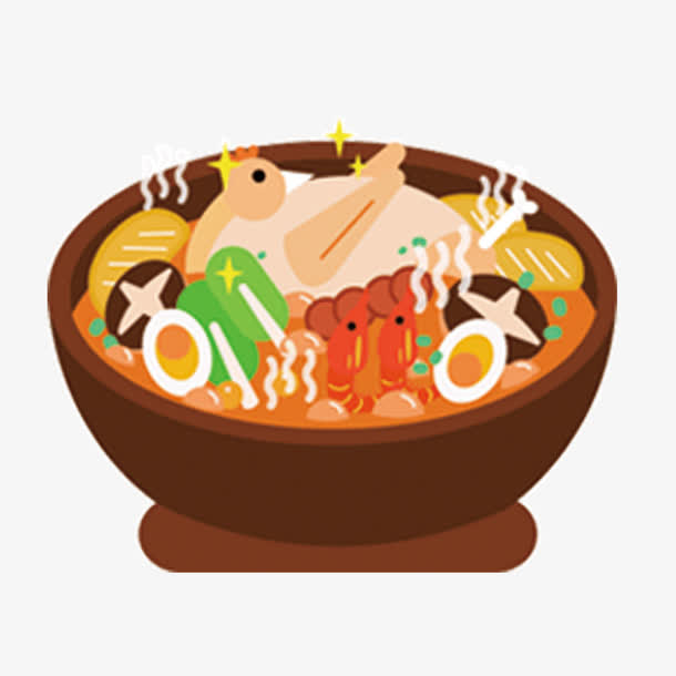 鸡汤面素材
