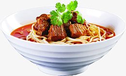 一碗红烧牛肉面