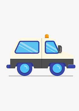 警车