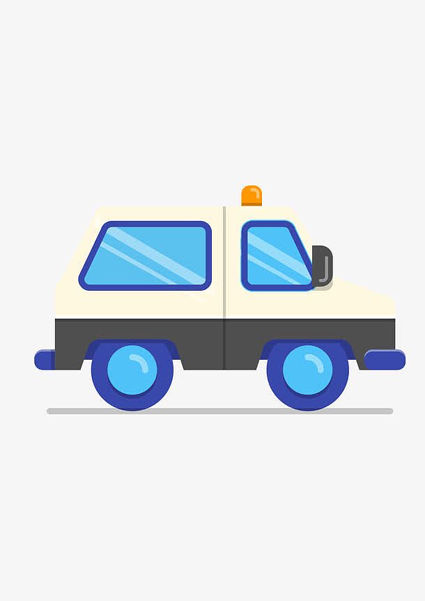 警车