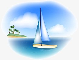 卡通海景素材图片