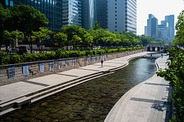 清溪川风景
