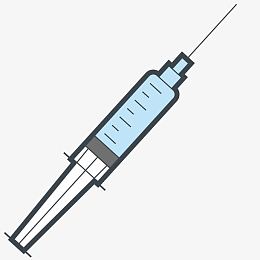 矢量卡通医疗针管