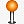 橙色的定位推针 icon