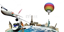 地球城市旅游素材