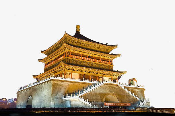 陕西建筑拍摄图插图元素