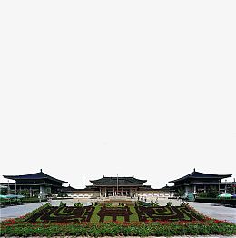 陕西建筑拍摄图插图元素
