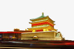 陕西建筑拍摄图插图元素