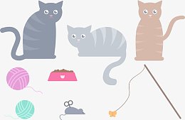 卡通猫咪