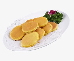 玉米面烤饼