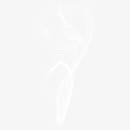 白色创意烟雾效果烟雾合成素材