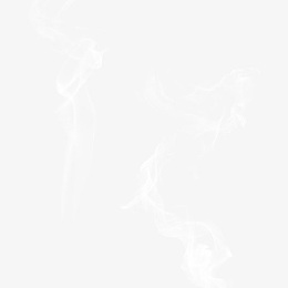 漂浮白色油烟机烟雾
