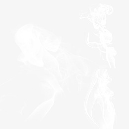 白色创意油烟机烟雾