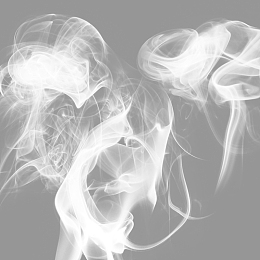 清新烟雾创意油烟机烟雾