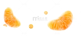 漂浮耙耙柑图片素材