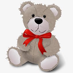 TeddyBear RedRibbon图标